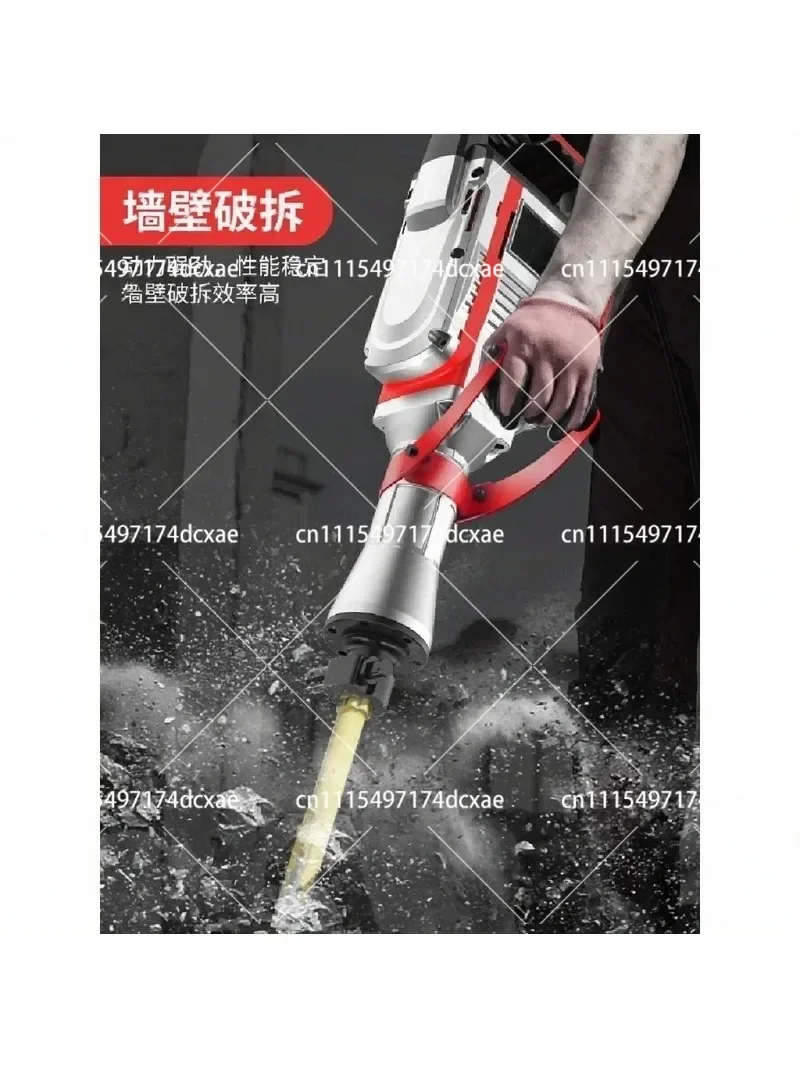 Heavy Duty 5900W Electric Jack Hammer Demolition Concrete Breaker Pick Drill for Road Construction