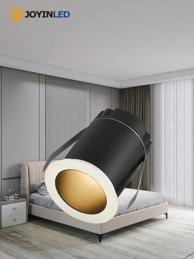 Embedded LED Mini Spotlight Household Anti-glare Non-main Light Cabinet Lighting 3W5W7W9WLED Spot Downlights