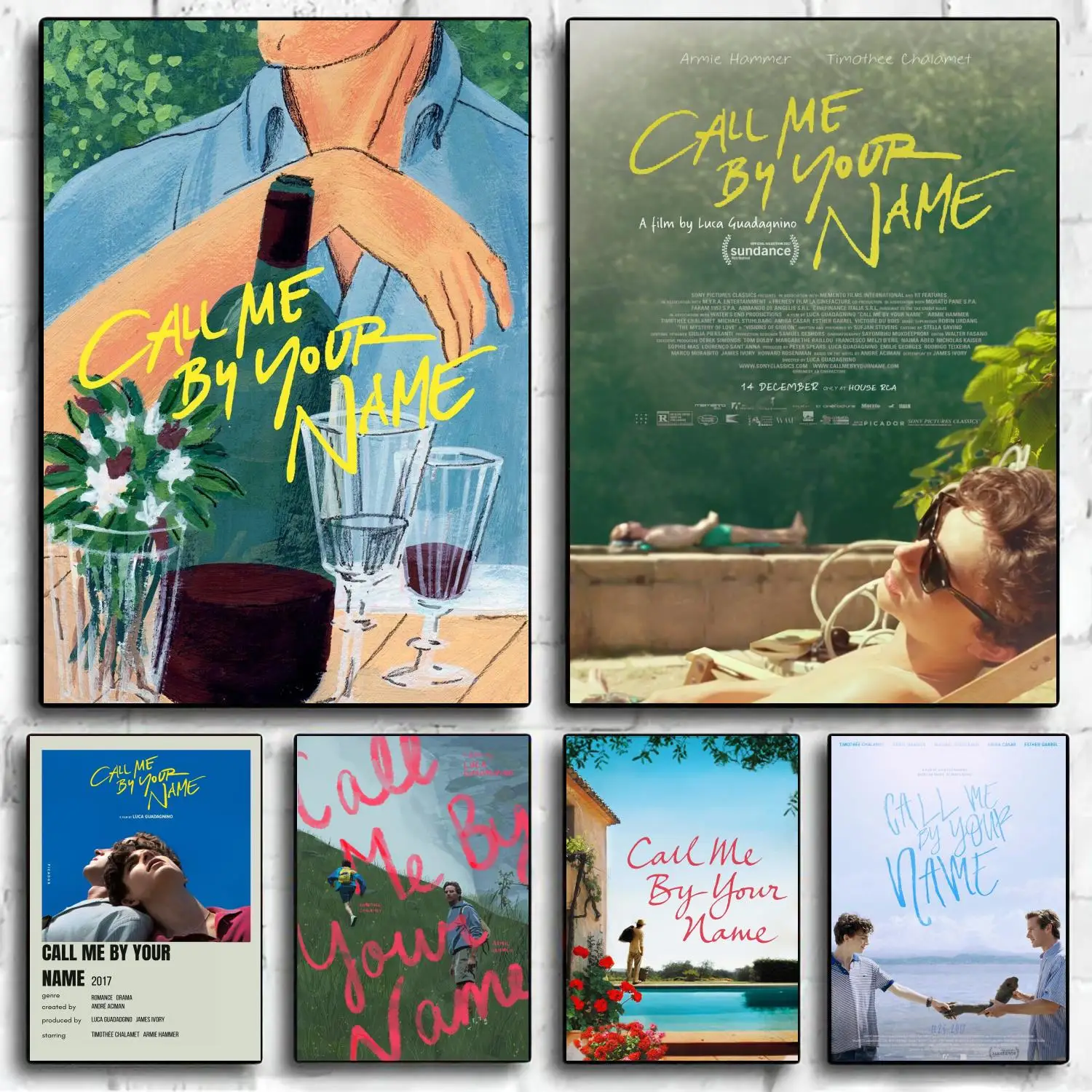 call me by your name Poster Decorative Painting Canvas Poster Wall Art Living Room Posters Bedroom Painting