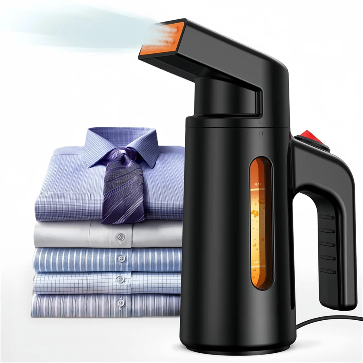 A03R Portable Garment Steamer 700W - Fast 25s Heating, 180ml Capacity, Strong Steam Penetration, Clothes Steamer EU Plug