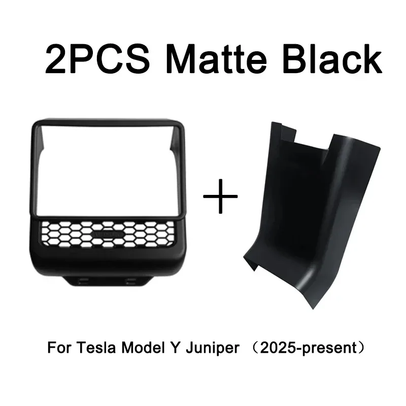 2PCS Matte Black