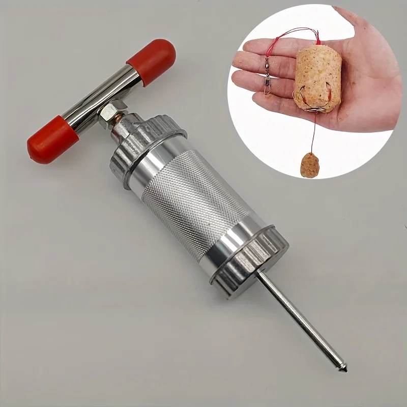 JOOYOO 1 Set Angelköderformmaschine Druckködermaschine mit Köder Meeresstange Köder Kleie Kuchen Köder Angelzubehör – Detail 5
