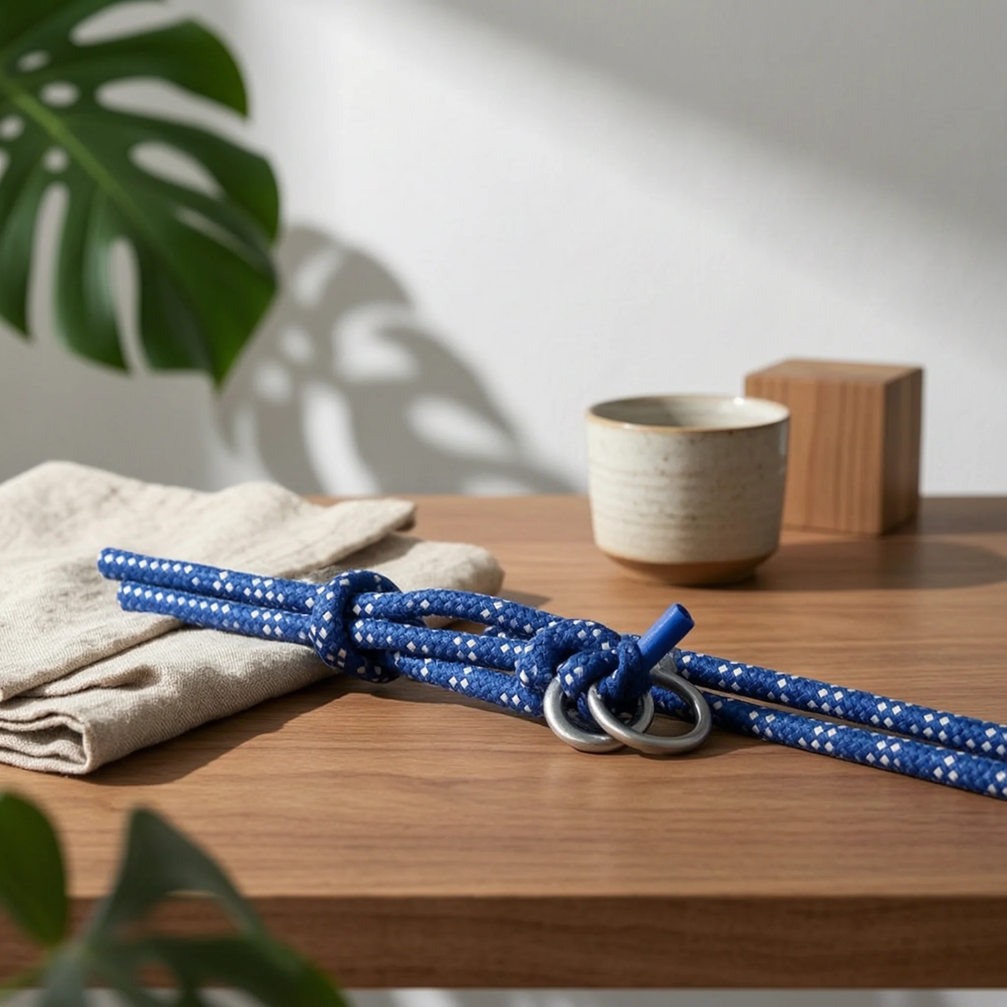 Stretch Wall Rope Cotton Stretch Rope with Buckles Stretch Aid Braided Inversion Assistant Adjustable for Yogis, Home Gym