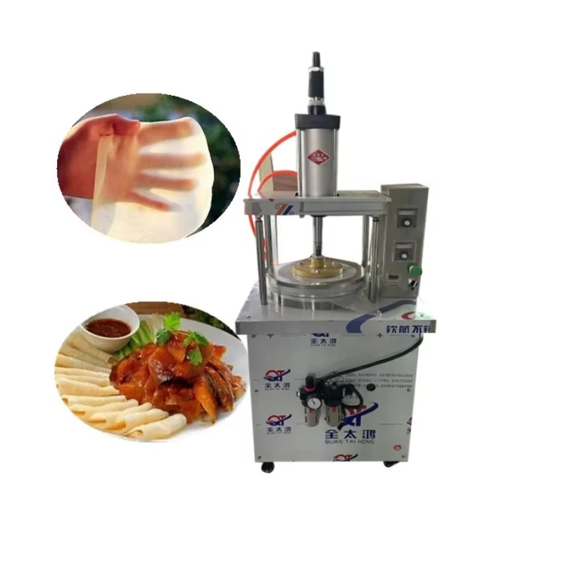 

Fast Delivery Pancake Batter Dispenser Maker Bread Cake Skin Forming Automatic Corn Cake Press