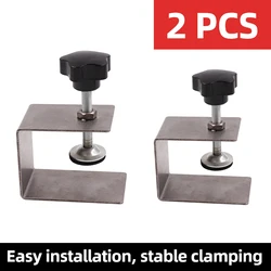 2 Stuks Lade Voorste Installatie Klem Kast Houtbewerking Jig Hardware Tool Roestvrijstalen Meubelaccessoires