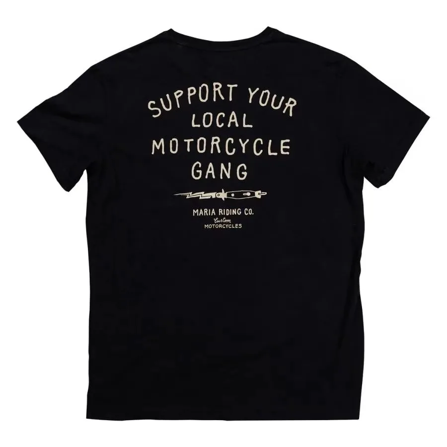 Maria Riding Company Spring Knife Graphic Tee Cotton Mens Womens T-Shirt Y2K Streetwear