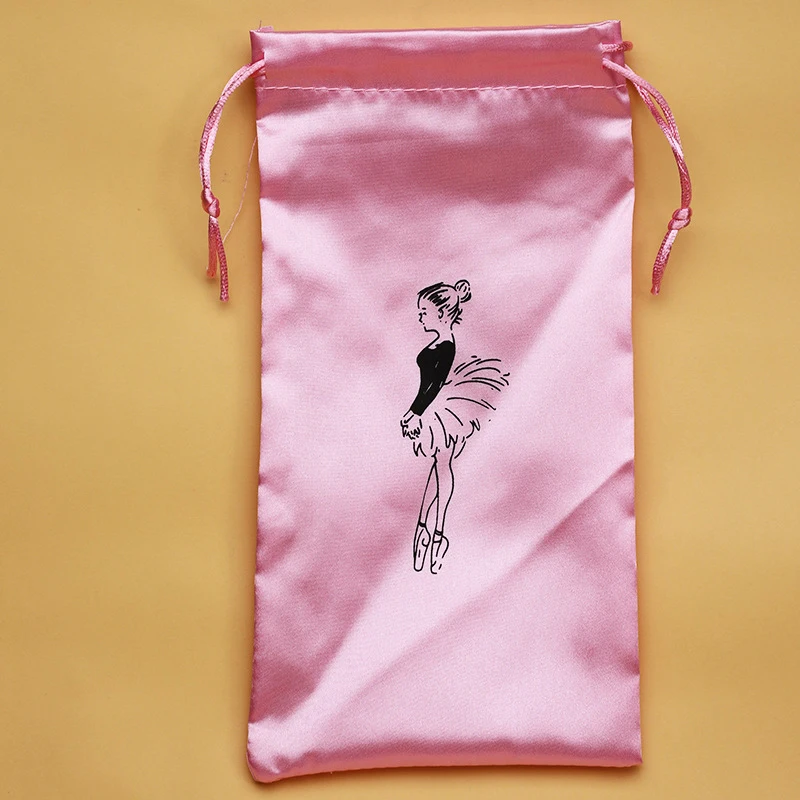 Bolso de mano para Ballet, organizador portátil para zapatos de baile, bolsas de almacenamiento con cordón