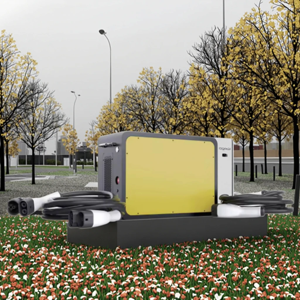 Built-in 20H+ Battery Mobile EV Power Station 20kW V2V For Emergency Backup Supports CCS1/CCS2/CHAdeMO/GBT/NACS Connectors