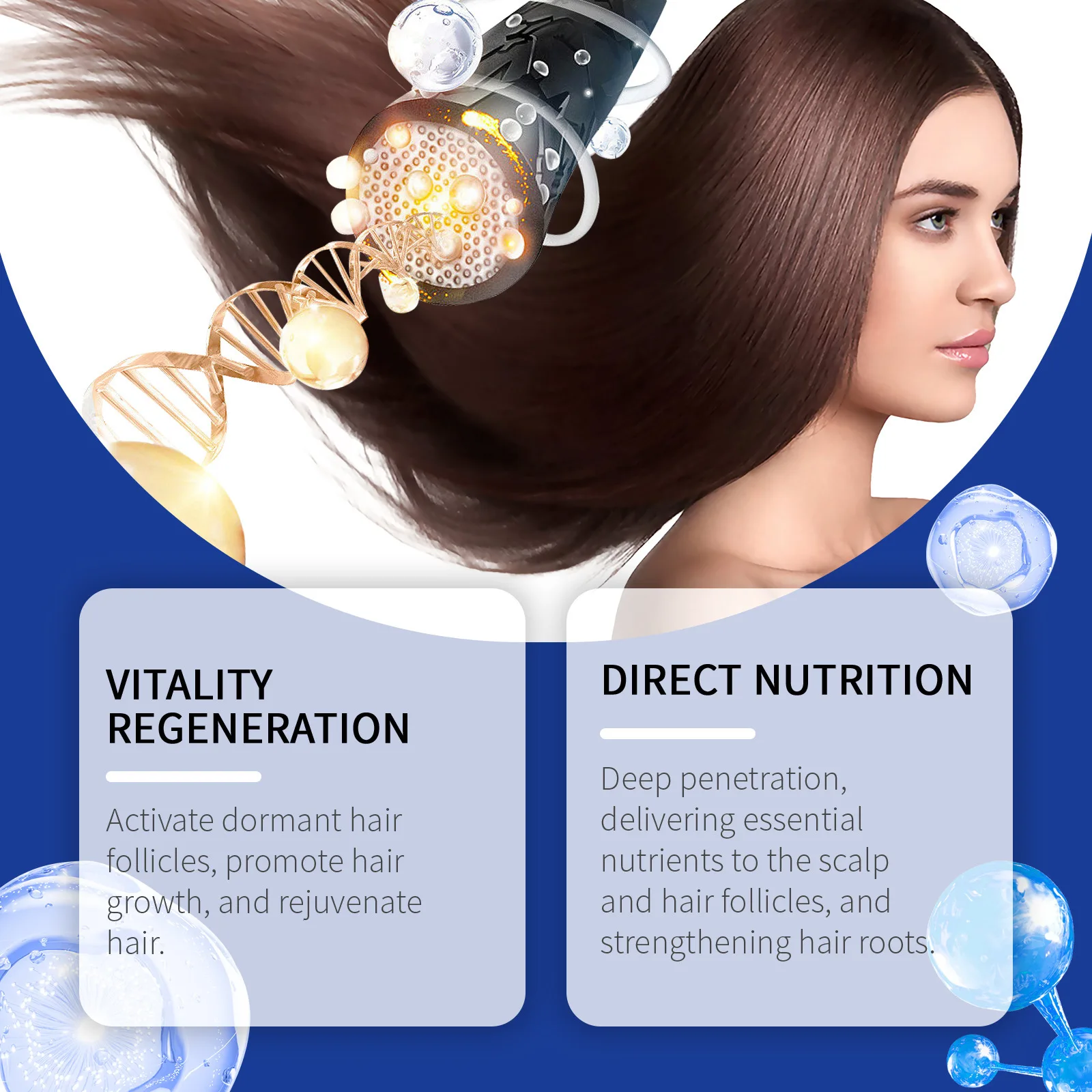 Dense Hair Shampoo Thicken Thinning Roots Nourishing Deep Scalp Cleansing Anti Itching Loss Treatment Oil Control Foam Liquid