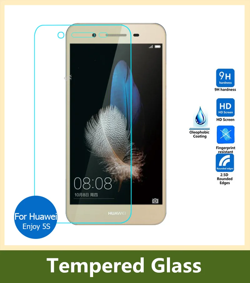 For Huawei Gr3 Tempered glass Screen Protector Cover 2.5D 9H safety Protective Film on Gr 3 Enjoy 5s TAG-L01 TAG-L03 TAG-L13