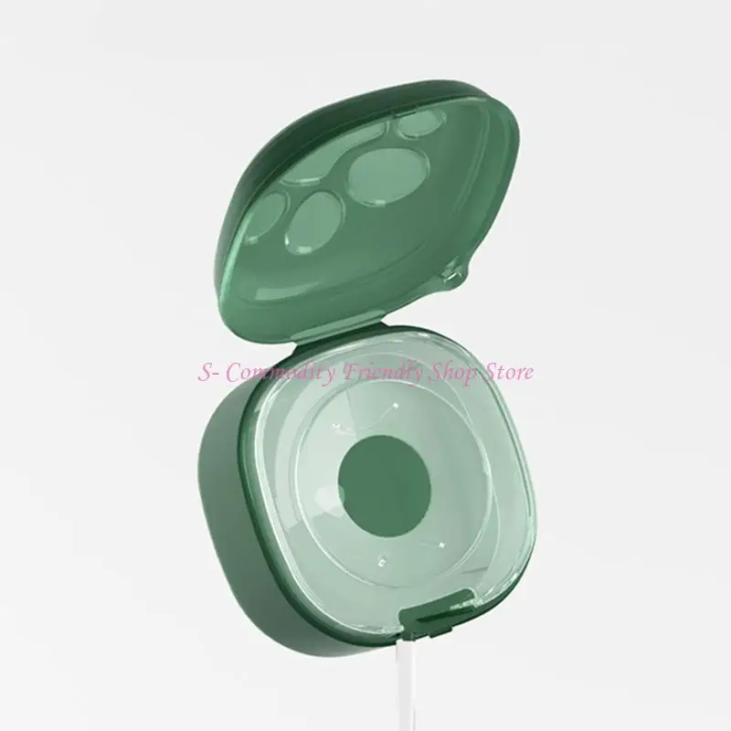 

85AE Dummy Box Pacifier Holder Soother Box Dummy Nipple Container for Travel Outdoor