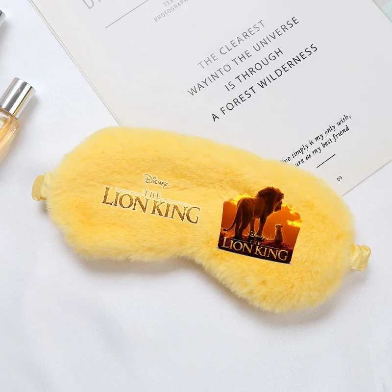 Mufasa Lion King Eye Cover Sleep Mask Light Blocking Eye Mask Soft Skin-Friendly Child Adult Eyes Covering Shade for Rest Travel