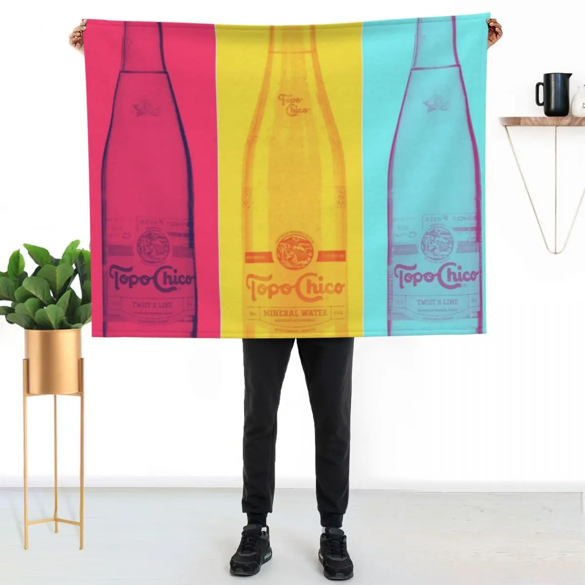Topo Chico Throw Blanket Luxury Cute Nap Thermal christmas decoration blankets and throws Blankets