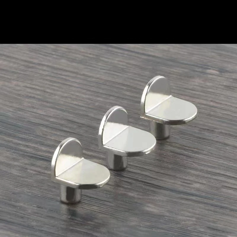 Zinc Alloy Glass Fixed Shelf Bracket Furniture Accessories Wardrobe Sliding Shelf Support Cabinet Glass 7-Shaped Shelf Support