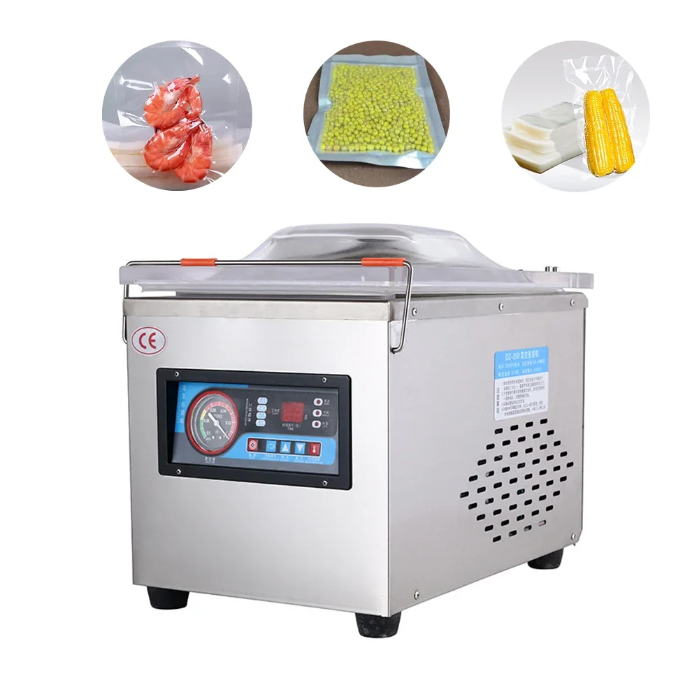 

Sealing Property Industrial Automatic Dry Fish Meat Caviar Vacuum Sealer Machine Packaging For Food