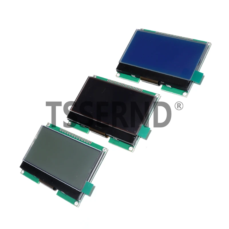 Lcd12864 12864-06D، 12864، وحدة LCD، COG، مع الخط الصيني، شاشة مصفوفة نقطية، واجهة SPI