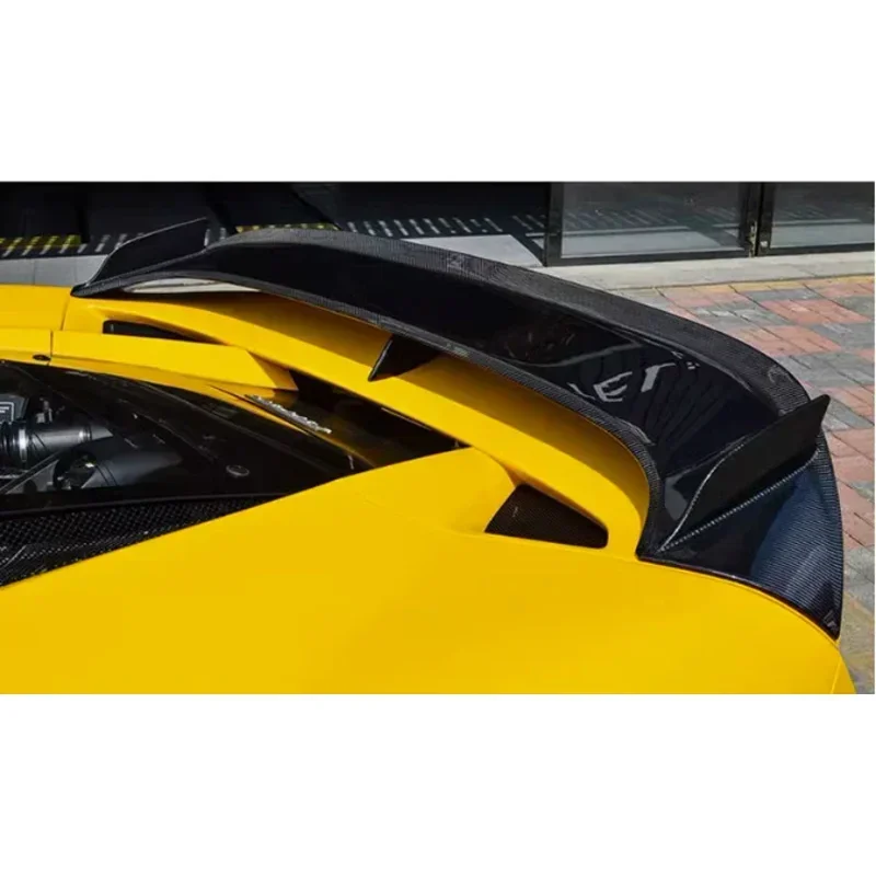 

For Ferrari F8 Tributo Spider 2019 2020 2021 2022 2023 Real Carbon Fiber Car Rear Wing Trunk Lip Spoiler