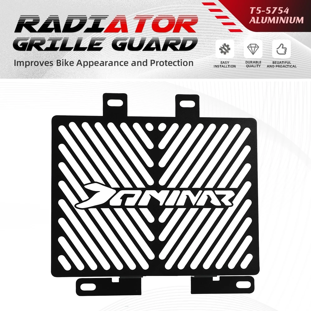 

2024 2023 2022 For BAJAJ DOMINAR 250 / 400 All YEAR Radiator Guard Grille Protector Cover Guard Cover Motorcycle Accessories