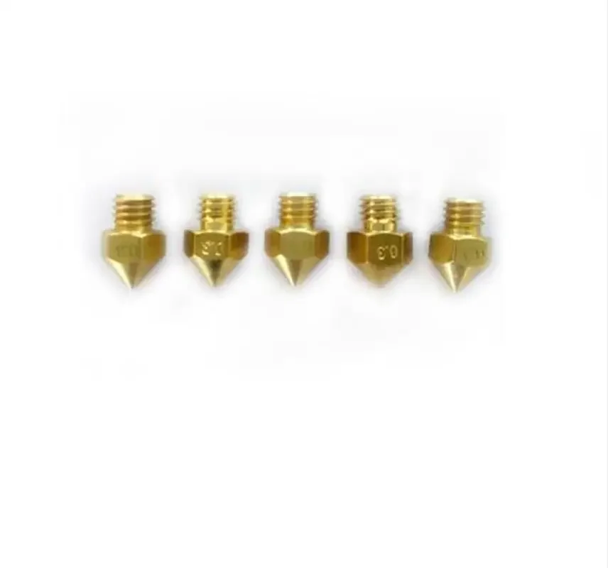 

5PCS/lot 3D printer Extruder Nozzle For 1.75mm Filament Size 0.2mm 0.3mm 0.4mm Compliant with ultimaker MK7 MK8 Reprap tmc2208