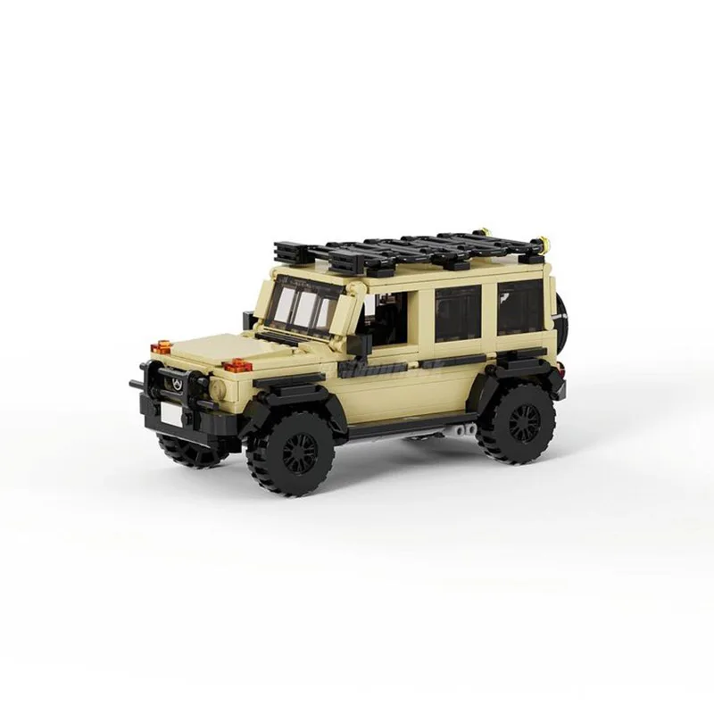 City MOC Armoring Car G300P G63 Brabus Sprinter 4x4 Building Blocks Toys Brick Ideal Military Off -road Vehicle Transport Troops