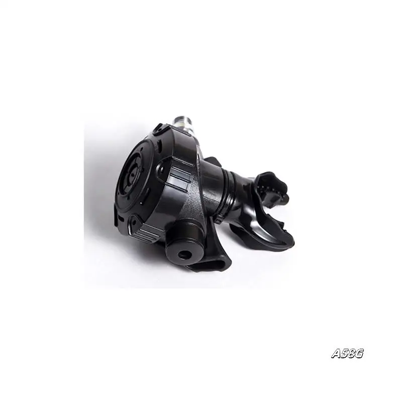 

2X Diving Snorkeling Equipment Pressure Reducer Scuba 2Nd Stage Regulator Underwater Breathing Diving Supply-Black