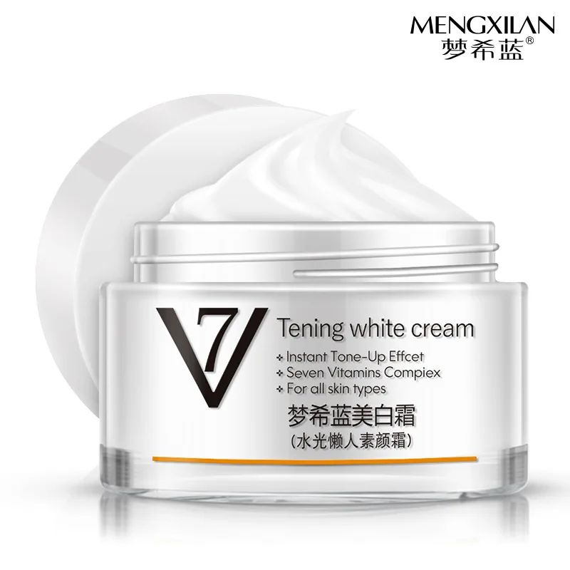 Whitening cream V7 skin cream moisturizing lazy cream 60g priming face  skin care products cosmetics