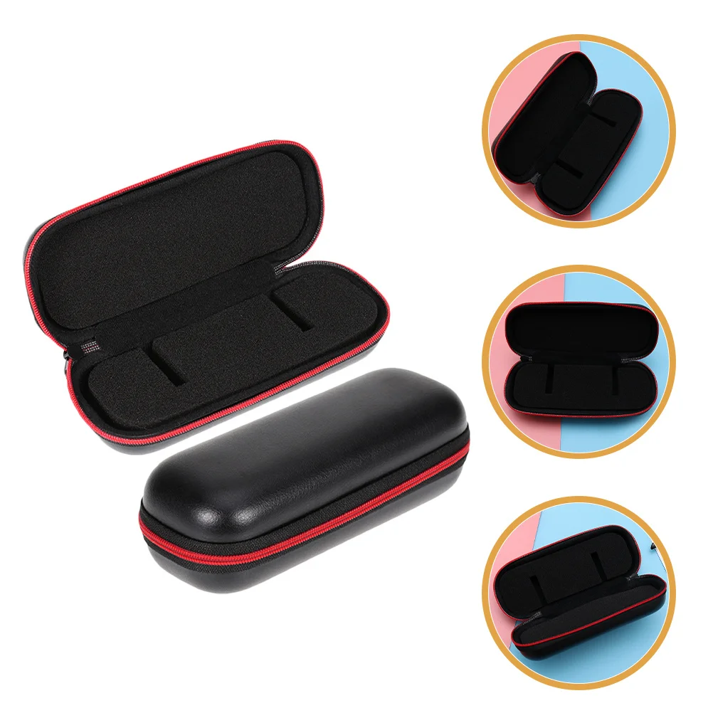 

2Pcs Waterproof Watch Storage Box for Men Portable Eva Travel Organizer Smooth Zipper Against Scratches Stains
