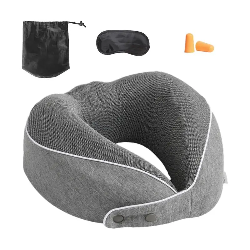 

Travel Neck Pillow U-Shaped Sleeping Pillow Neck Support Pillows For Travel Car Recline Airplane Pillow Travel Accessories