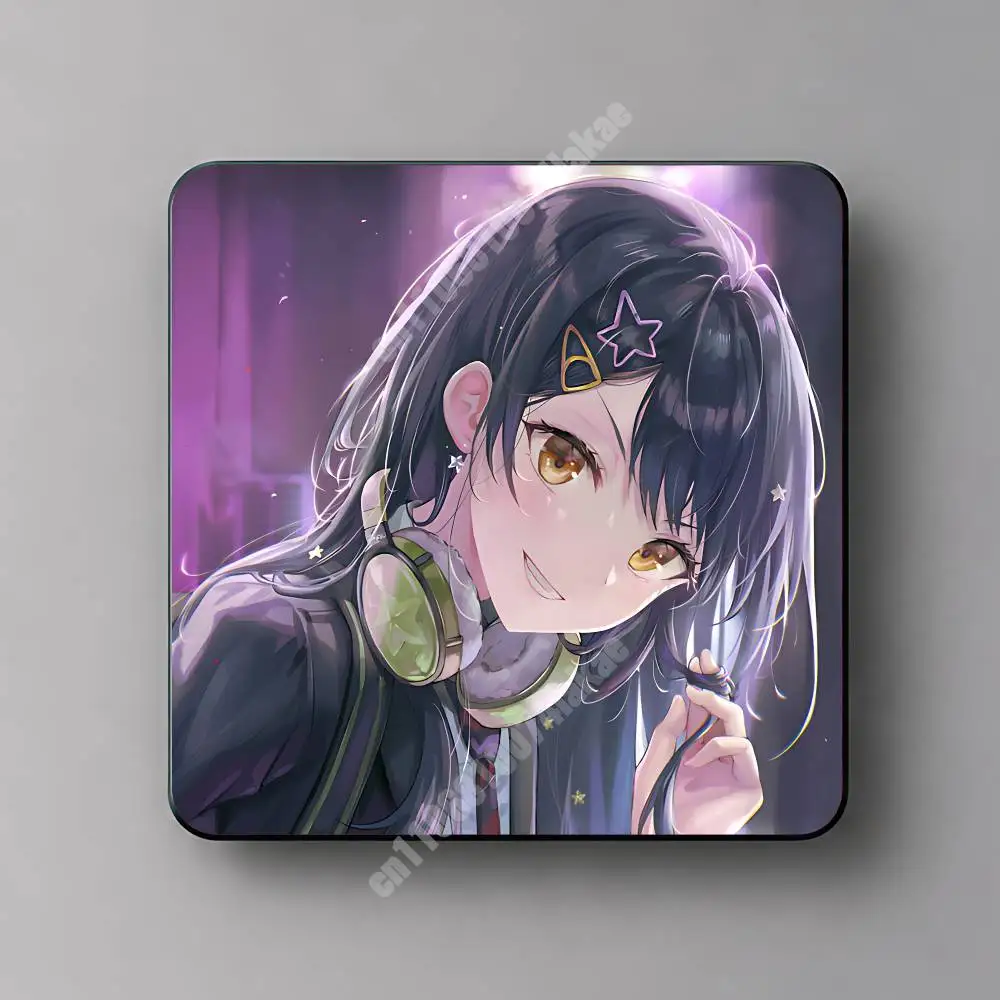 Vivid Bad Squad An Shiraishi Magnetic Sticker Removable Fridge Decal for Metal Surfaces Magnet