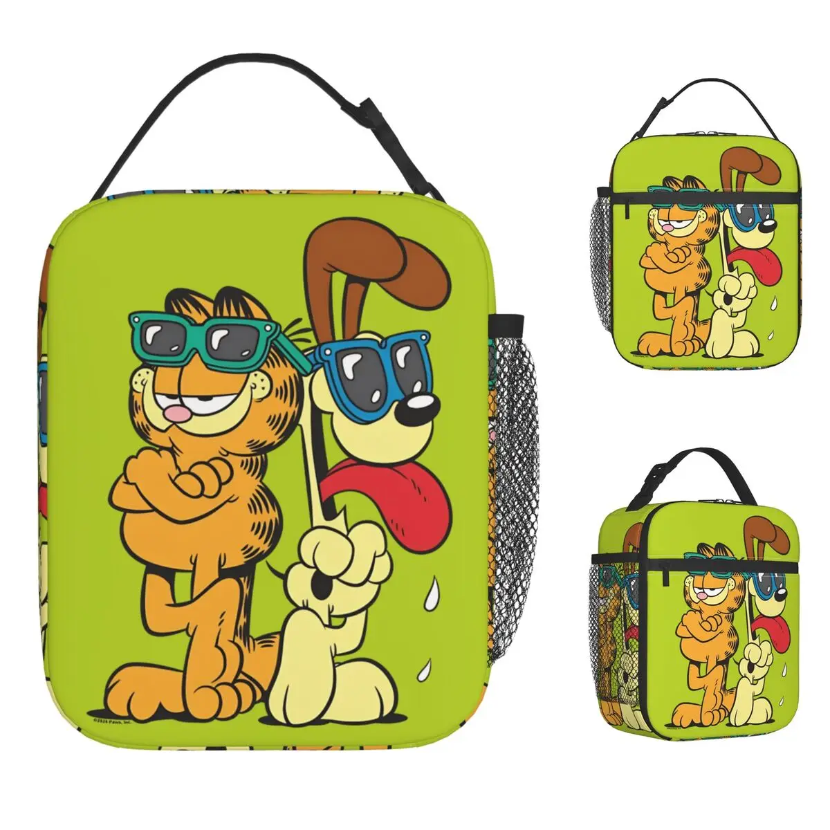 

Garfields & Odie Shades Cool Shot Insulated Lunch Bag Cooler Bag Lunch Container Leakproof Tote Lunch Box Food Bag Beach Picnic