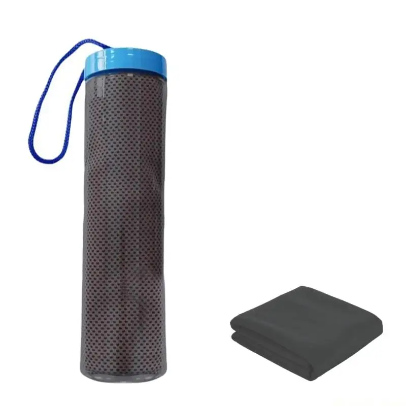 

31BE Chill Towel Reusable Convenient Bottle Case High Absorbency For Exercise Hiking