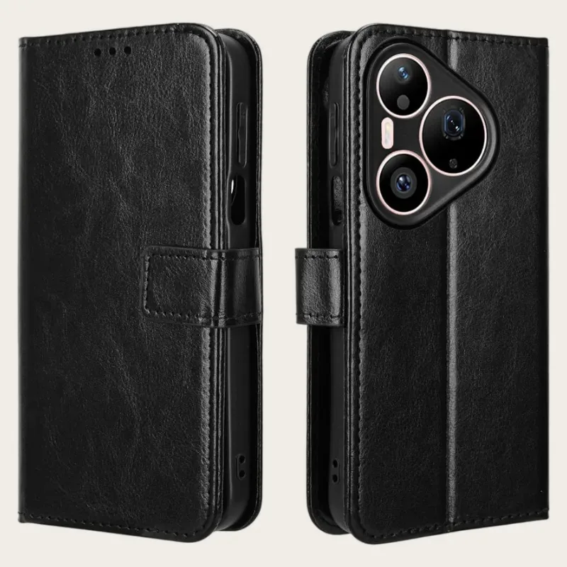 Phone Case For Huawei Pura 90S Pro Max Flip Case Card Pocket Wallet Magnetic Leather Back Cover For Huawei Pura 90S Pro Max Case