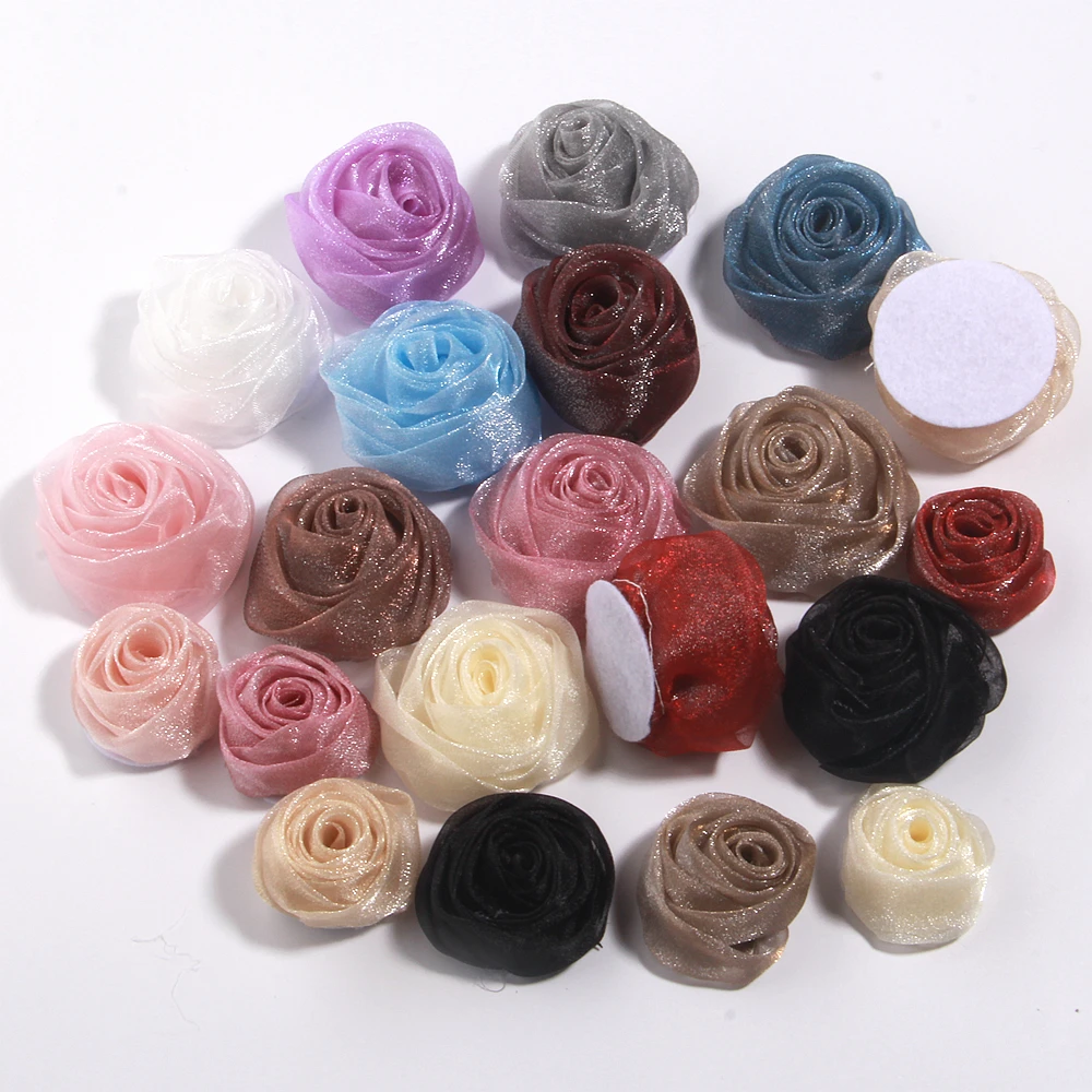Baby Clothing High End - Rose artificielle en satin haut de