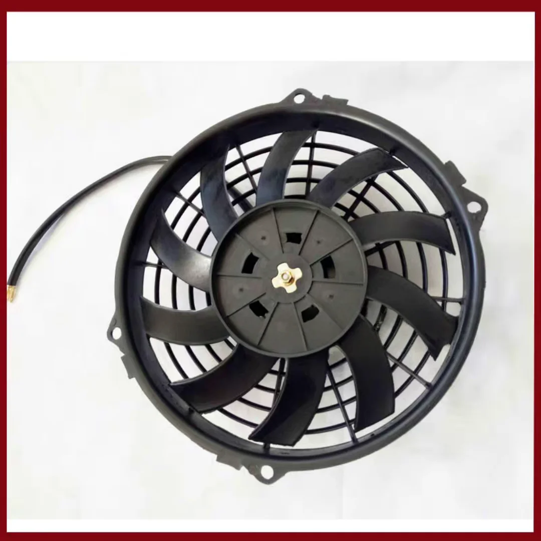 Suitable for XCMG cranes and Liugong 375 skid steer loaders Air conditioning electronic fan 12V/24V