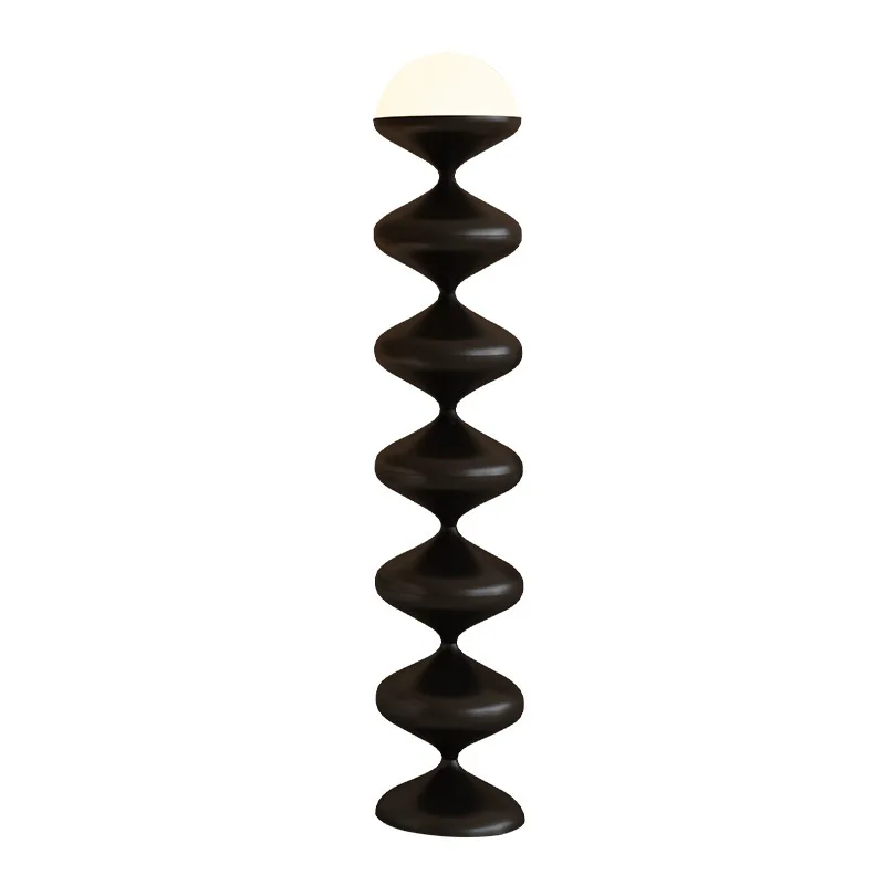 Nordic medieval cream art gourd floor lamp decoration simple living room bedroom sofa corner lamp