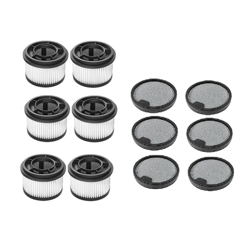 ل Dreame G9/G10/V12S/V16S/V15PRO/V16PRO فراغ 6Xfront تصفية و 6Xrear تصفية القطن عدة نظافة أجزاء استبدال-A77G