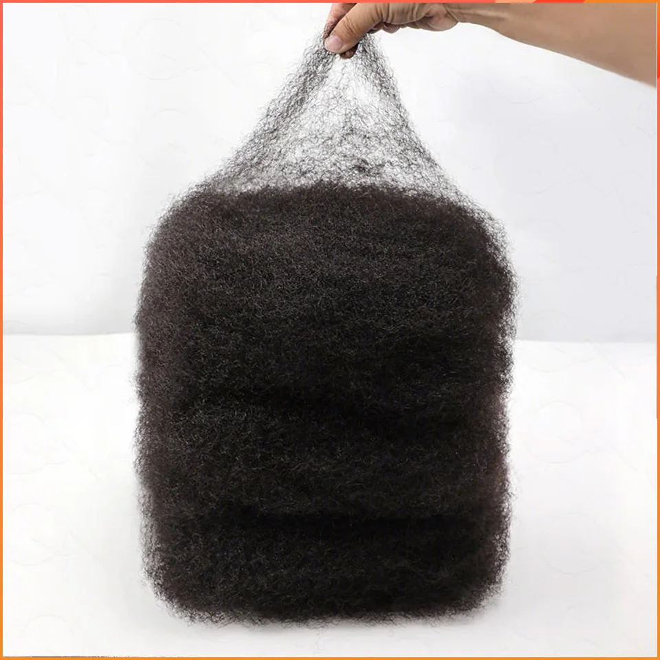 Cabello kinky afro para trenzas, ligero y natural, para trenzas africanas y uso casual 4