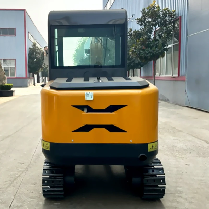 Ce Tri-Cilinder Watergekoelde 2.5T Mini Graafmachine Sleepbare Rupsband Chinese Mini Graafmachine