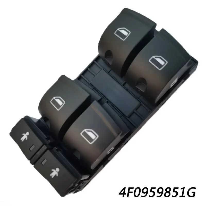 4F095985J Power Window regulator control master switch for AUDI Q7 2006-2015 A6 C6 replace 4F0959851F 4F0959851H 4F0959851G