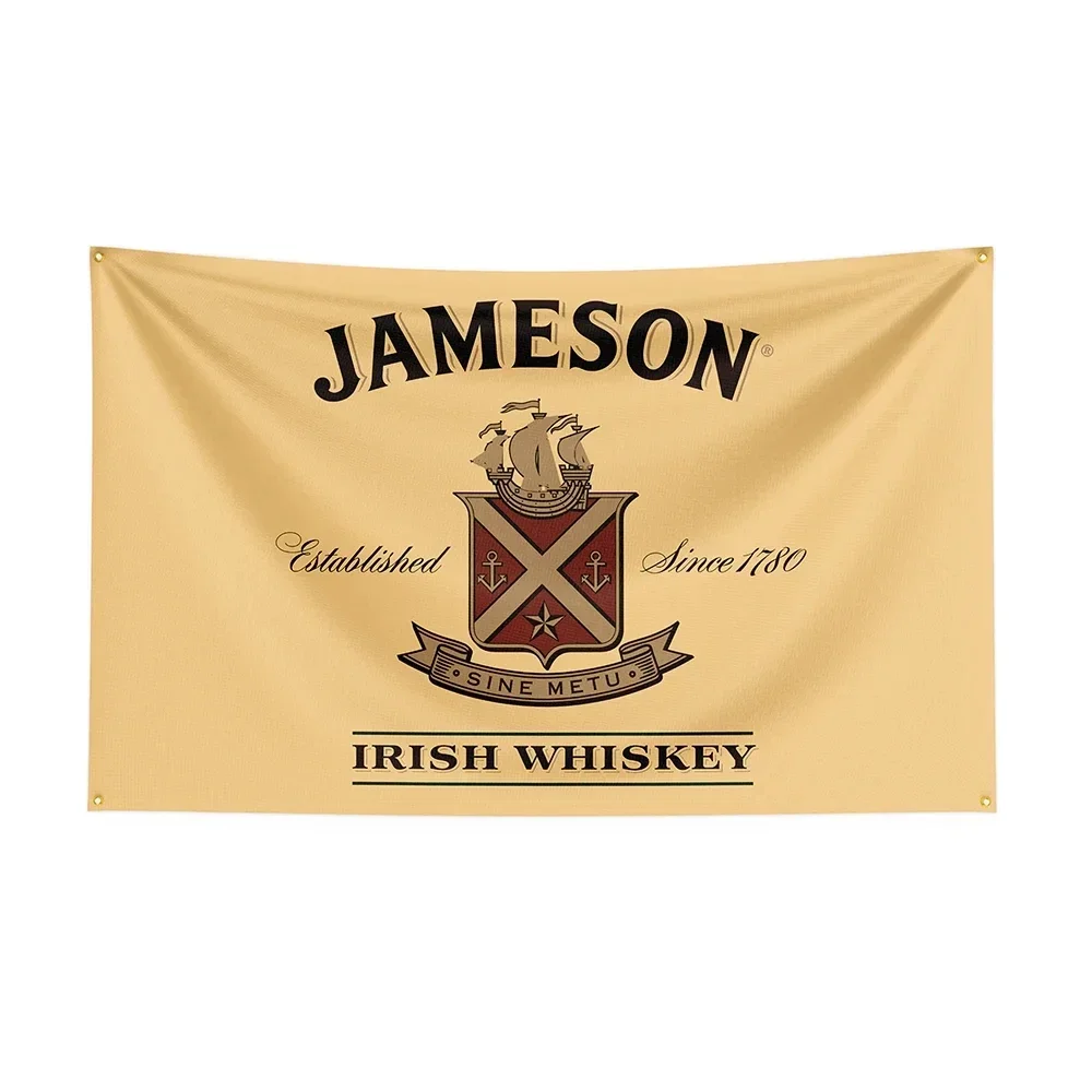 Q 3x5Ft Jamesons Flag Polyester Printed Beer Banner For Decor - Ft Flags Decor,flag Decoration Banner Flag Banner