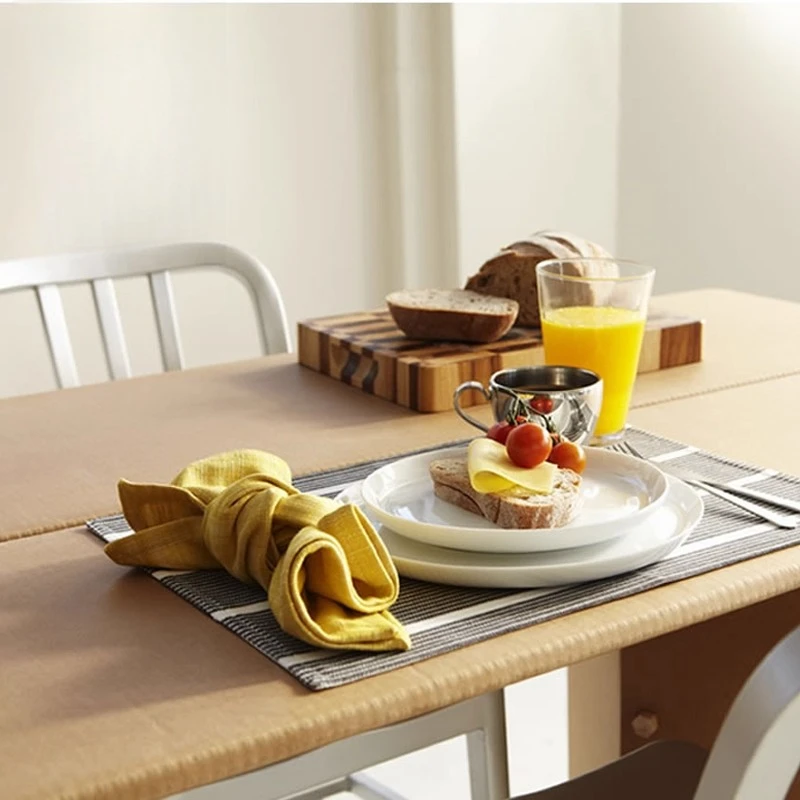 Muebles creativos modernos, escritorio triangular de papel, mesa de comedor