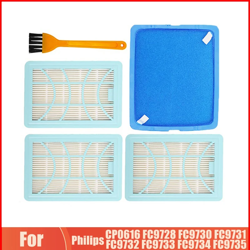 HEPA Filter Replacement For Philips CP0616 FC9728 FC9730 FC9731 FC9732 FC9733 FC9734 FC9735 Vacuum Cleaner Parts Cleaner Kits