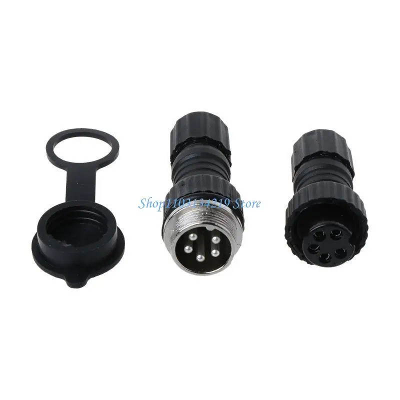 N5KC GX16 Waterproof Aviation Connector Plug Socket 2/3/4/5/6 Pin New