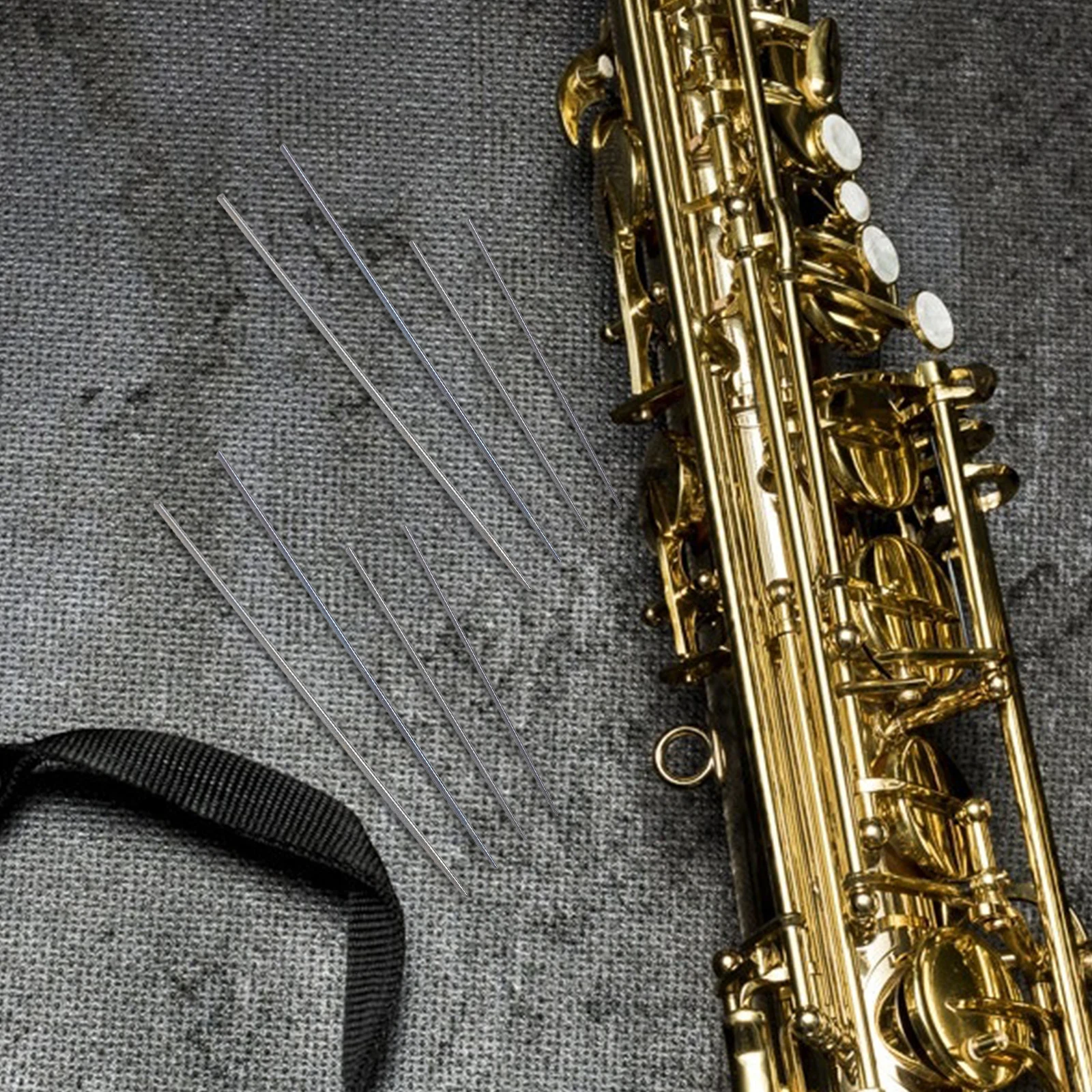 

8Pcs Professional Saxophone Needle Springs Smooth Tip Long Vibration Life Best Choice for Clarinet and Sax Accessories