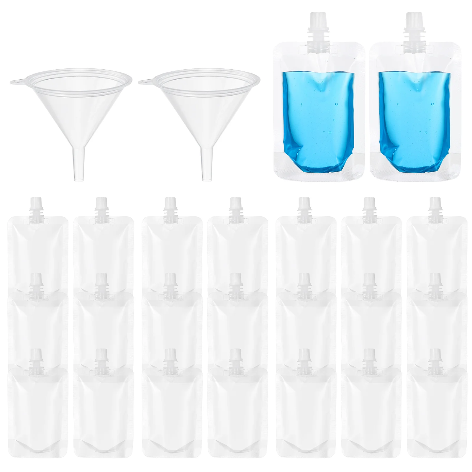 

Packaging Bags Soy Milk Beverage Pouch Drinking Bottle Flask Juice Packing Flasks Storage Transparent Clear Drinks Travel