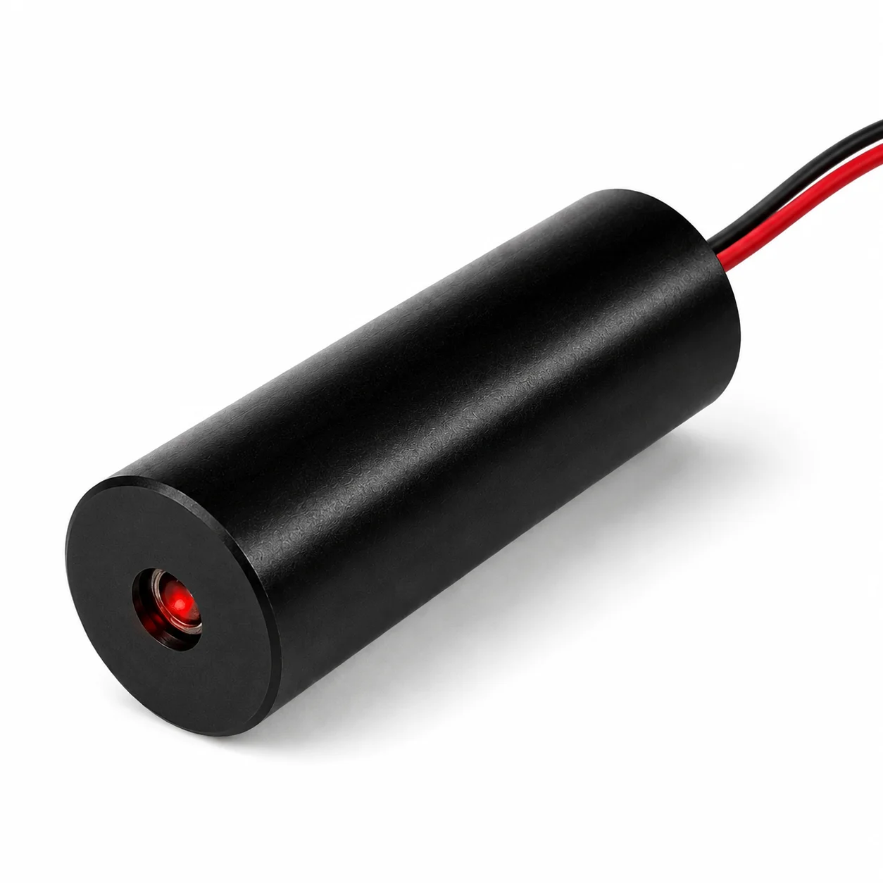 ZhonNa 650nm 1mW Red Laser Module Aluminum Shell Dot 10x30mm DC 3-5V Industrial AI CNC Positioning Tools Instruments Accessories