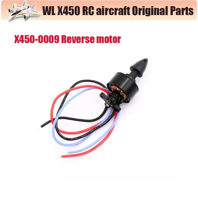 WLtoys XK X450 RC Glider Plane Parts Motor Receiver Board Servo Main Blades Screw Shell Propeller Receiver ESC Light Pull Rod