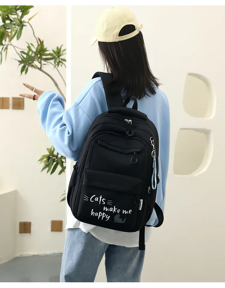 kids school bag cute pink school backpack for girls children kawaii bookbag primary middle students gift large capacity backpack