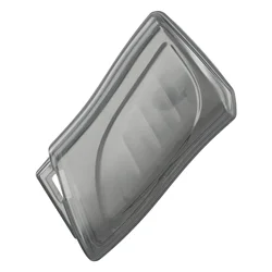 Tampa preta transparente do porta-chaves do carro, saco do estojo para Lexus ES 19-23 NX 22-23 RX 23-24 UX 19-22 LC 17-23 LX 22-23 LS 18-22