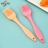 Silicone Oil Brush Barbecue Basting Brush Seasoning Sauce Cake Bread Butter Egg Heat Resistant Home Kitchen Baking Cooking Tools